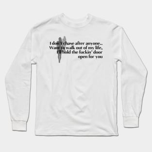 Walk away Long Sleeve T-Shirt